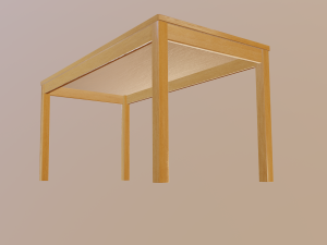 table 3D Model