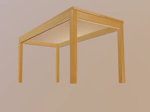 table 3D Model