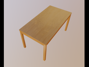 table 3D Model