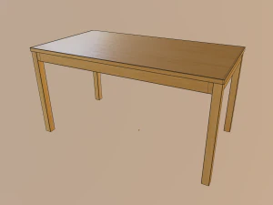 table 3D Model