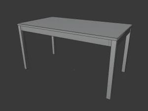 table 3D Model