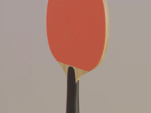 table tennis bat 3D Model