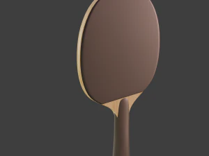 table tennis bat 3D Model