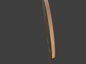 table tennis bat 3D Model
