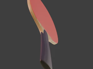 table tennis bat 3D Model