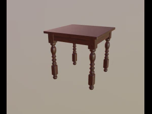 kleiner Tisch 3D Modell