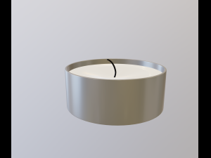 tealight candle 3Dモデル