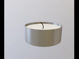 tealight candle 3D Model