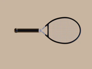 tennis racquet 3D Model