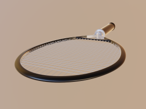 tennis racquet 3D Model