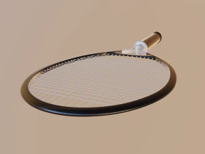 tennis racquet 3D Model