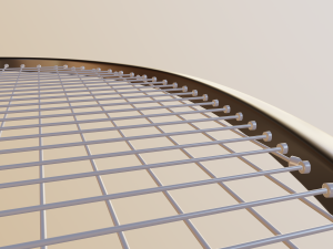 tennis racquet 3D Model