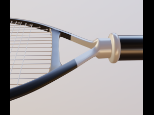 tennis racquet 3D Model