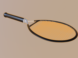 tennis racquet 3D Model