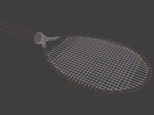 tennis racquet 3D Model