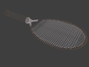 tennis racquet 3D Model