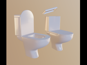 toilet Modelo 3D