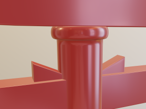 torii gate 3D Model