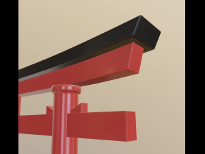 torii gate 3D Model