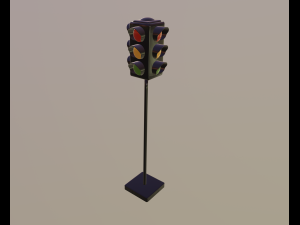traffic light 3D Модель