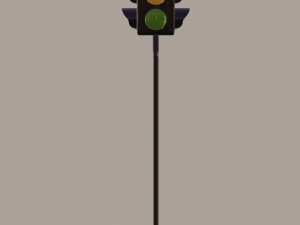 traffic light Model 3D