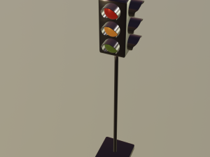 traffic light Model 3D