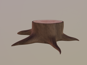 tree stump 3D Model