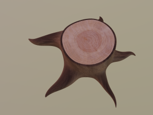 tree stump 3D Model