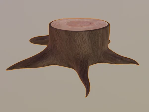 tree stump 3D Model