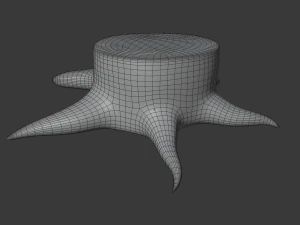 tree stump 3D Model