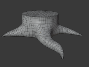 tree stump 3D Model