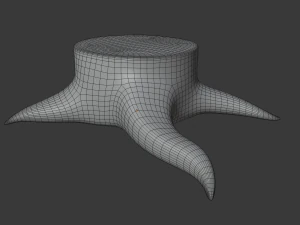 tree stump 3D Model