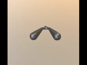tuning fork 3D Model