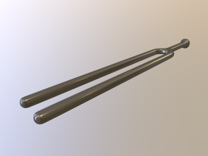 tuning fork 3D 모델