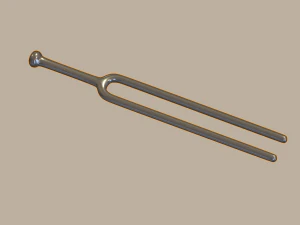 tuning fork 3D Model