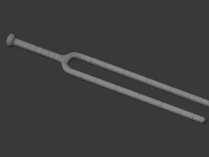 tuning fork 3D Model