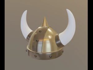 helm viking Model 3D