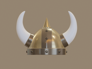 viking helmet Model 3D