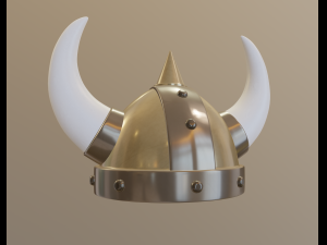 viking helmet Model 3D