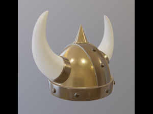 viking helmet Model 3D