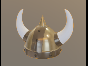viking helmet Model 3D