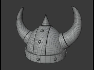 viking helmet 3D Model