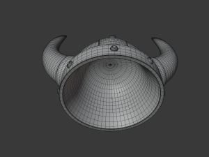 viking helmet Model 3D