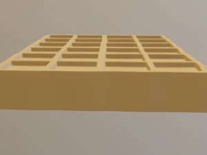 waffle 3D Model
