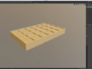 waffle 3D Model
