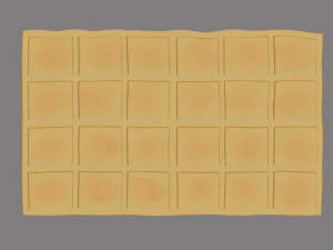 waffle 3D Model