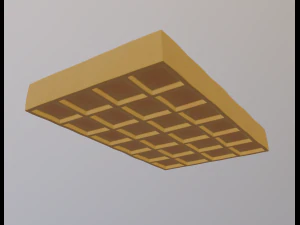 waffle 3D Model