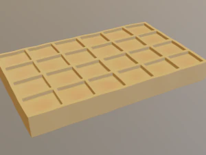 waffle 3D Model