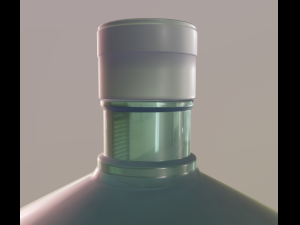 water bottle Model 3D