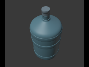 water bottle Model 3D